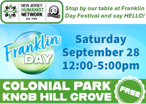 NJHN Tabling at Franklin Day Festival @ Colonial Park